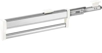 Produktbild von Ausziehbare Kleiderstange zum Herausziehen der Kleiderbügel Verstellbarer Kleiderschrank Teleskopstange Kleiderstange 397mm