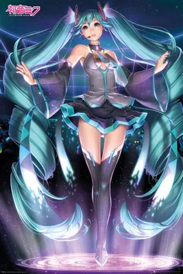 Produktbild von Hatsune Miku - Poster - Projection