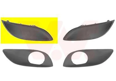 Produktbild von VAN WEZEL Lüftungsgitter Grill Stoßfänger für TOYOTA Yaris Schrägheck (P9)