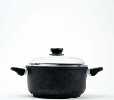 Produktbild von Der Klassiker - Gusstopf mit Glasdeckel – 32 cm / Induktionsgeeignet
