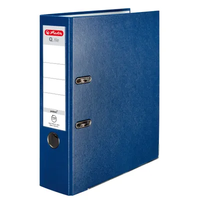 Produktbild von Segregator A4 8cm PP niebieski Q file