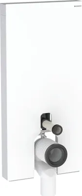 Immagine prodotto di Geberit Monolith PLUS module sanitaire pour WC au sol, 101 cm, entrée deau latérale, avec tubulure de raccordement P, 131.203.SI.7, 131.203.SI.7