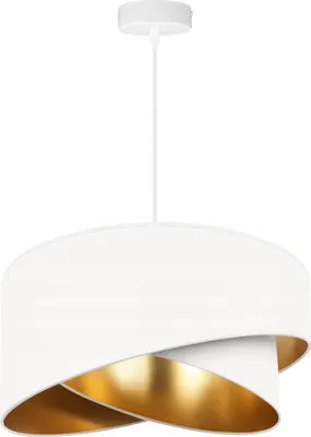 Produktbild von Hängelampe Deckenleuchter Goldener Samt Lampenschirm