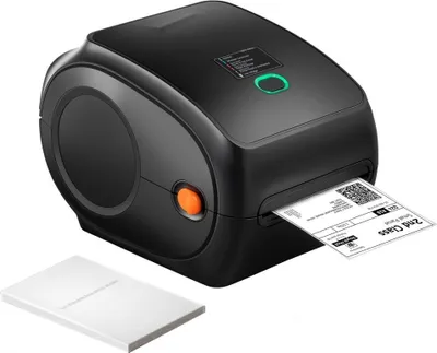 Image de Imprimante d'étiquettes thermiques avec Bluetooth et connexion USB - 300 DPI.