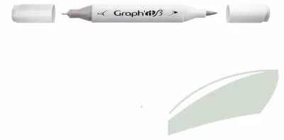 Imagen del producto de Lihová, fijador GRAPH'IT, doble cara, pincel y cincel, Celaddon