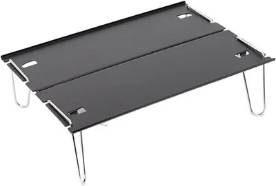 Produktbild von Klapptisch für unterwegs leichtes Aluminium - 30 x 21 cm