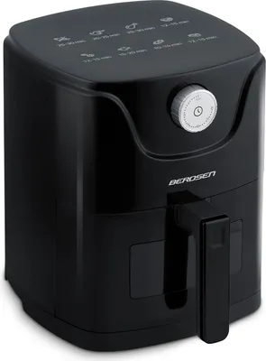 Obrázek produktu pro Berdsen BD-654 Horkovzdušná fritéza s okýnkem 2,5 l, 1000 W, černá