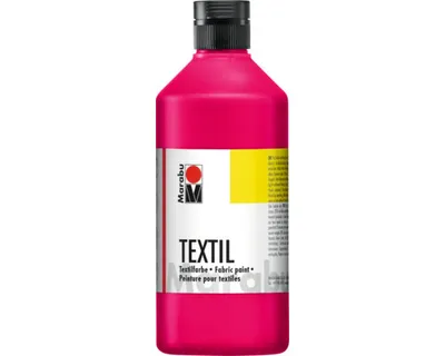 Produktbild von Marabu Textilfarbe kirschrot 031 500 ml