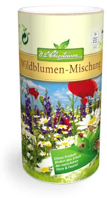 Produktbild von Wildblumen - Mischung in Dose | Wildblumenwiese von N.L. Chrestensen