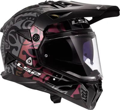 Obrázek produktu pro Enduro přilba LS2 MX702 PIONEER II Rangi Shiny Black velikost XL