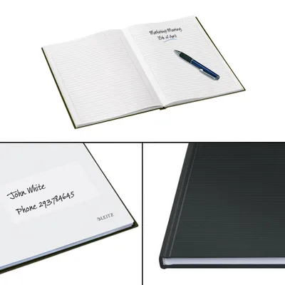 Obrázek produktu pro Leitz 46670095, Jednobarevný, Černá, A5, 80 listy, Lesklý, 80 g/m²