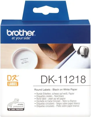Produktbild von Brother DK-11218 Druckeretikett Weiß