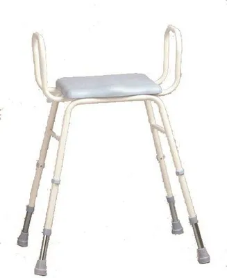 Produktbild von Famanu Duschstuhl Anti-Rutsch - 33 x 28 x 54 cm