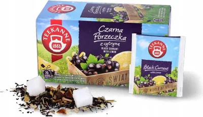 Obrázok produktu pre Herbata czarna Teekanne Czarna Porzeczka i Cytryna 20 torebek