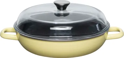 Image de Riess Schmorpfanne mit Glasdeckel 28cm LEMON