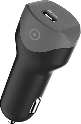 Produktbild von Muvit PD73-30, Drinnen, Zigarettenanzünder, 20 V, Schwarz, Grau
