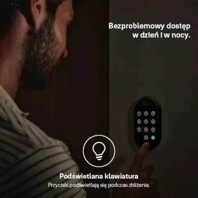 Zdjęcie produktu dla Yale 05/303000/BL, Klawiatura, Smart door locks, 69 mm, 19 mm, 122 mm, 142 g
