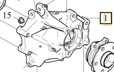 Obrázok produktu pre VOLVO C40 XC40 zadný ľavý kĺb riadenia OE 32246338