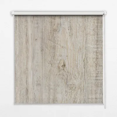 Produktbild von Seitenzug-Rollo Fensterrollo Jalousie - Lichtdurchlässig Springrollos - 80x240 cm - Helles Holz