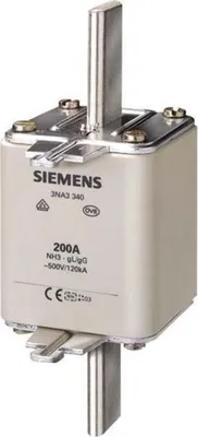 Produktbild von Siemens NH-Sicherungseinsatz, NH3, In: 630 A, gG, Un AC: 500 V, Un DC: 440 V 3NA3372