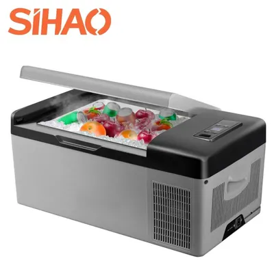 Imagen del producto de Nevera portátil con compresor - Capacidad de 20 litros - 12V y 24V - Robusta