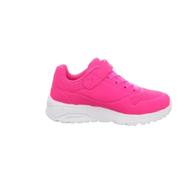 Imagen del producto de Zapatillas Skechers Uno Lite para niña, zapatos deportivos, color rosa, para uso diario
