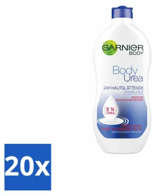 Produktbild von 20 x Garnier Body Urea Glättende Bodylotion mit Karitébutter 400 ml - Vorteilspackung - 20 Stücke