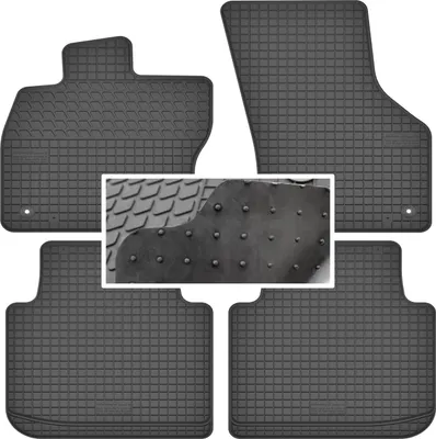 Obrázok produktu pre Gumové rohože do auta Sada gumových rohoží pre Volkswagen Tiguan II Allspace