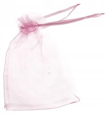 Produktbild von Dakls Organza Geschenkbeutel Rosa 9x12cm Elegant