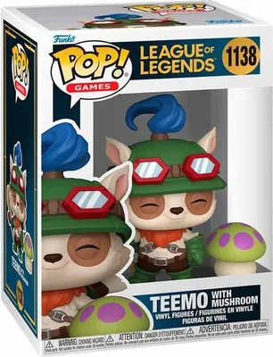Zdjęcie produktu dla League of Legends Teemo Figure with Mushroom Accessory