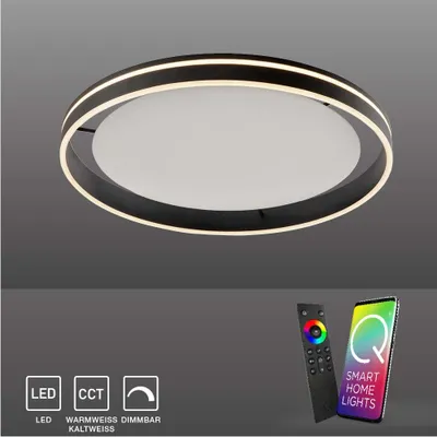 Image de Paul Neuhaus 8416-13 Paul Neuhaus Q-VITO Smart Home Deckenleuchte anthrazit 39 W