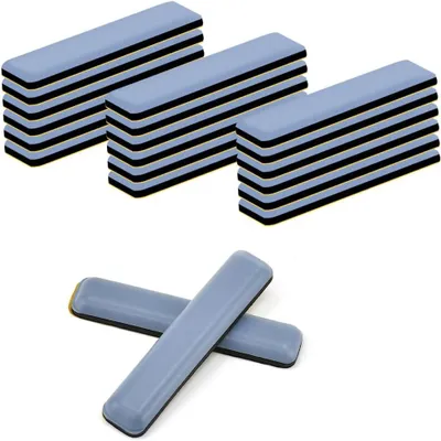 Produktbild von 24 Stück selbstklebende Teflongleiter 70 x 19 mm für Möbel