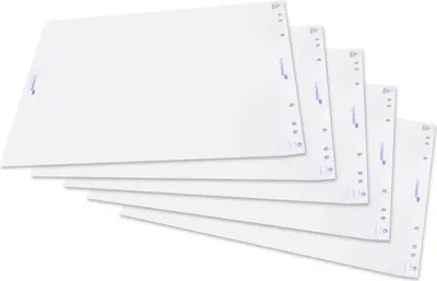 Produktbild von Legamaster Flipchart Papierblock blanko 5St., Weiß, Papier, 980 mm, 650 mm, 4,5 kg, 665 mm
