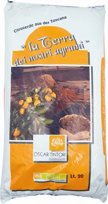 Produktbild von La Terra Zitruspflanzenerde Erde für Mediterrane Pflanzen 20 Liter