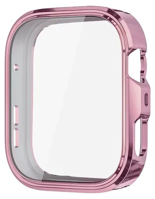 Obrázok produktu pre Pre Huawei Watch Fit 4 Pro Galvanizovaný plný kryt TPU Smart Watch Case Pink