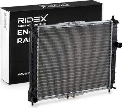 Produktbild von RIDEX 470R0467 Kühler Wasserkühler Motorkühler für CHEVROLET KALOS für DAEWOO KALOS (KLAS)