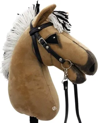 Immagine prodotto di Giocattolo a forma di cavallo per bambini, in legno, 40 cm