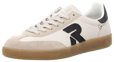 Produktbild von Rieker Damen-Sneaker Beige-Schwarz, Farbe:beige/schlamm, EU Größe:43