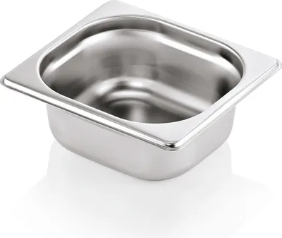 Produktbild von GSP Behälter GN 1/6 65 Edelstahl Gastronomiebehälter Gastronormbehälter