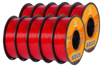Obrázek produktu pro Filament pro 3D tiskárny, vysoký tiskový výkon, vylepšená kvalita, červená barva