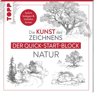 Produktbild von Die Kunst des Zeichnens Natur. Der Quick-Start-Block