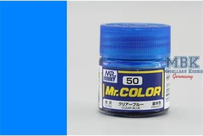 Image de GUNZE GSC050 Bleu clair / Bleu transparent (10 ml) Mat satiné