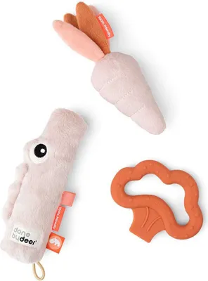 Produktbild von Done By Deer Kleines Aktivspielzeug-set Krokodil 3 Stücke    One Size