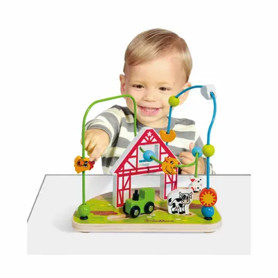 Zdjęcie produktu dla Eichhorn Bead Maze Farm, Wielobarwny