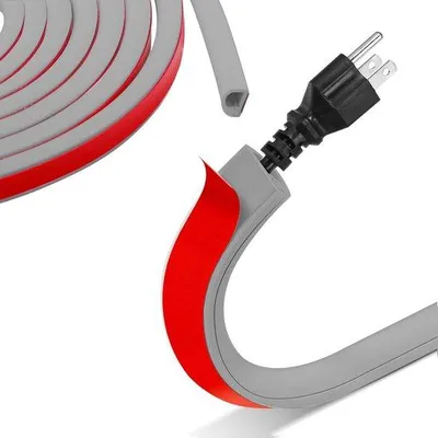 Obrázek produktu pro Flexibilní kabelový žlab pro venkovní použití – odolný proti povětrnostním vlivům – skrývá 1 kabel