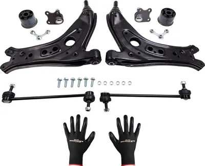 Image de 8 Piššces Kit Barres Transversales Avant Pour Vw Fox Polo 9A 9N Seat Ibiza Iii Skoda Fabia I