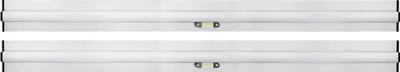 Produktbild von rabo Grundschienensatz (2 Stk) - 300 cm Länge, Griffmulde für optimales Verlegen, 100 mm breite Auflagefläche für maximale Stabilität