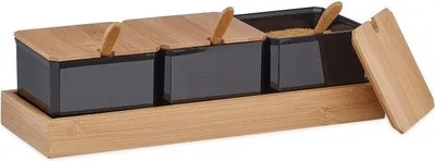 Immagine prodotto di Contenitore per spezie con cucchiaio e coperchio
