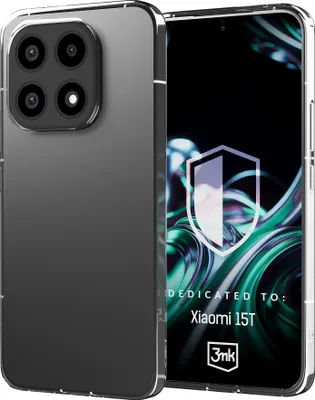 Zdjęcie produktu dla Mobiili tagakaas 3MK Xiaomi 15T 5G Clear, läbipaistev