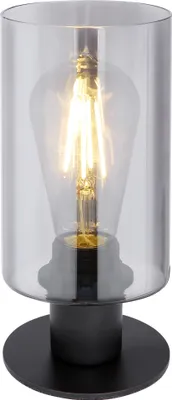 Produktbild von Globo Lighting Tischleuchte Metall schwarz matt, 1x E27